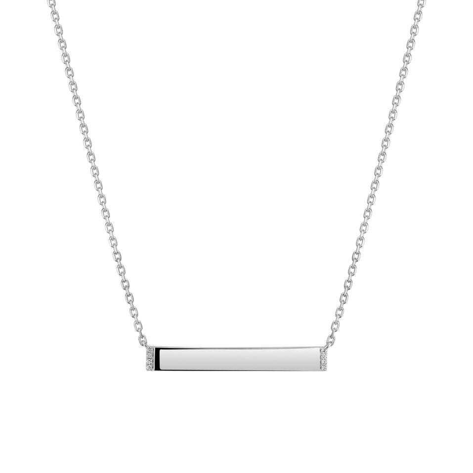 Náhrdelník s diamanty Elegance Charm