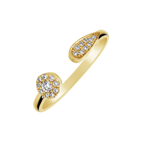 Prsten s diamanty Giselle