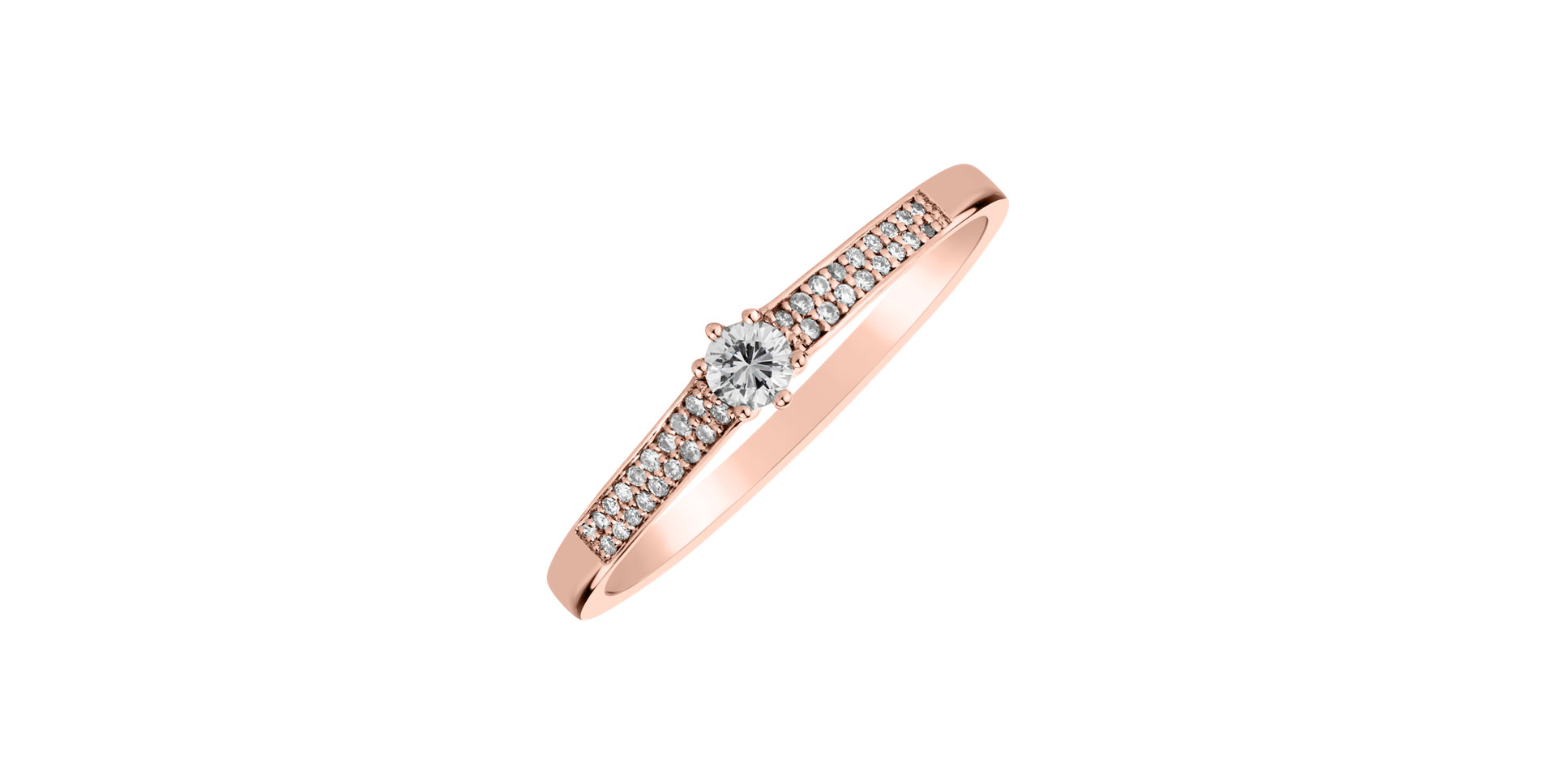 Prsten s diamanty Sparkling Romance