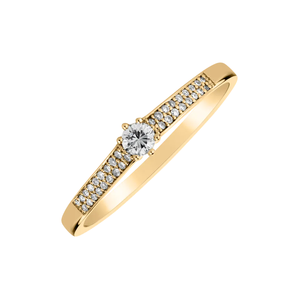 Prsten s diamanty Sparkling Romance
