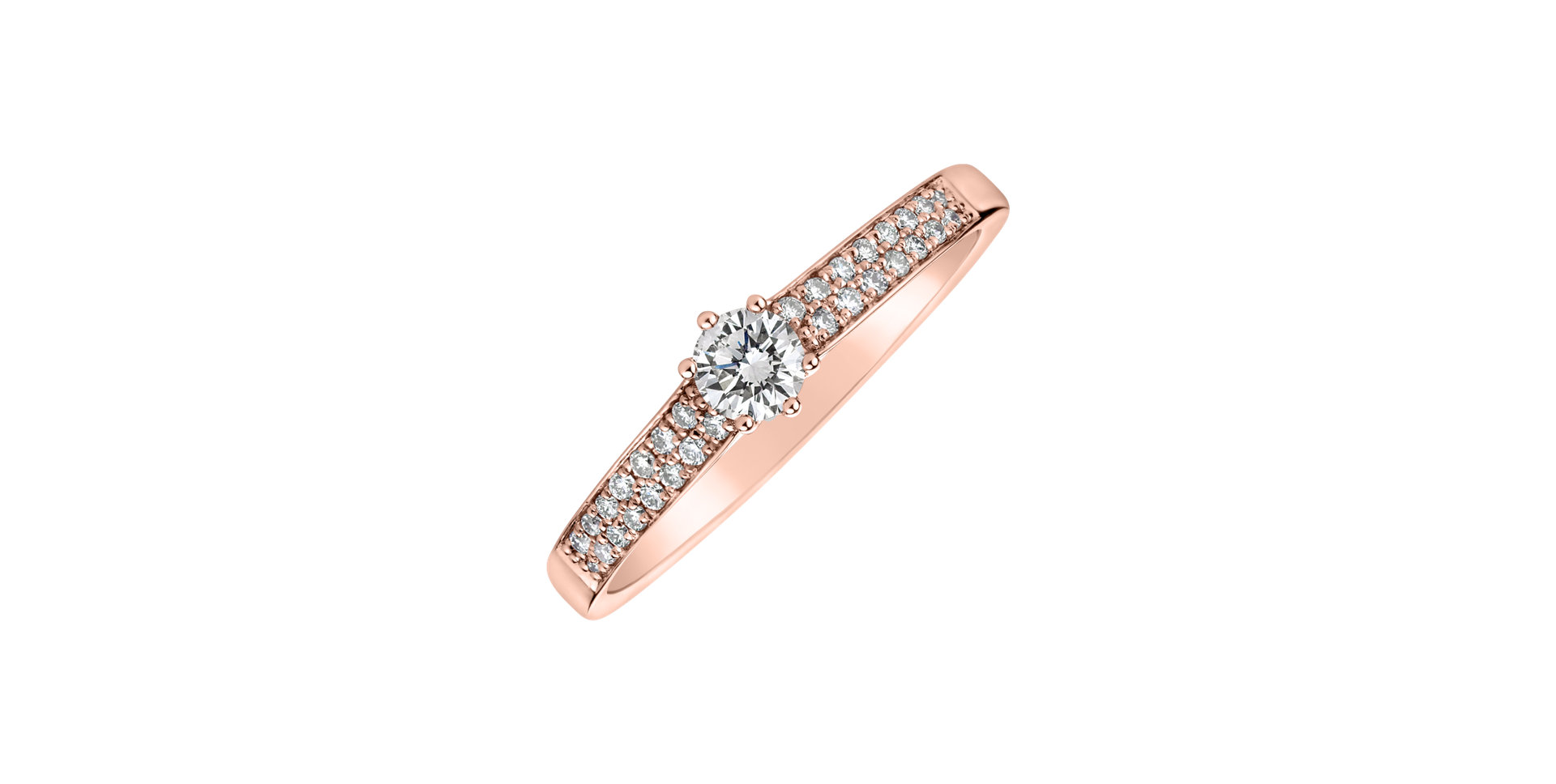 Prsten s diamanty Sparkling Romance