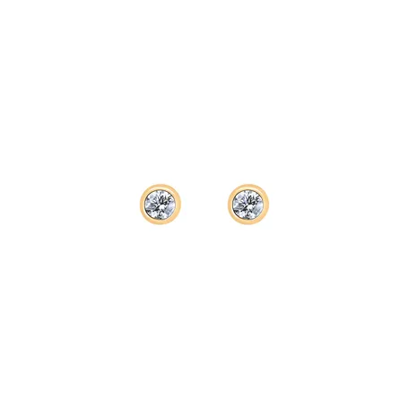 Náušnice s diamantem Shiny Dots