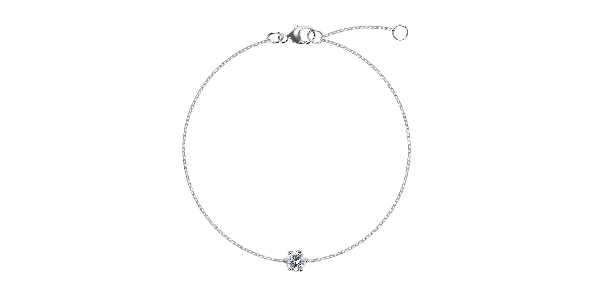 Náramek s diamantem Essential Shine