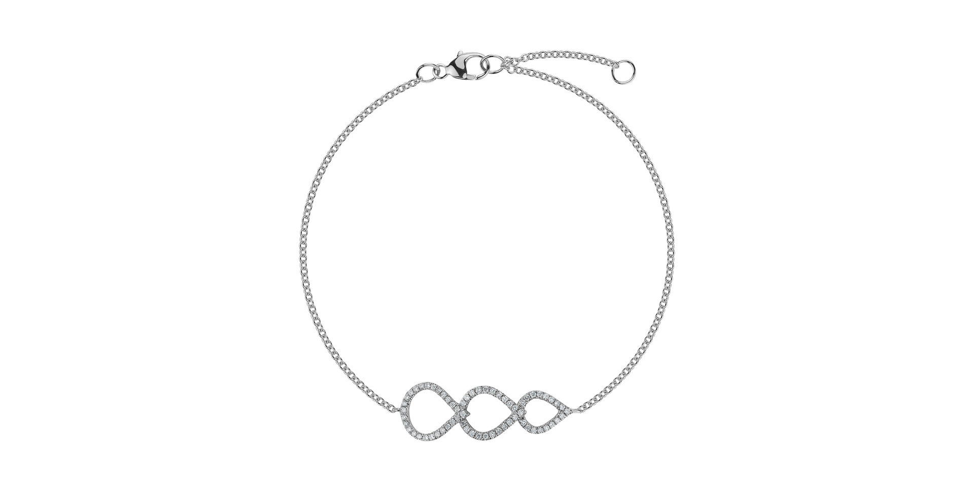 Náramek s diamanty Revolution