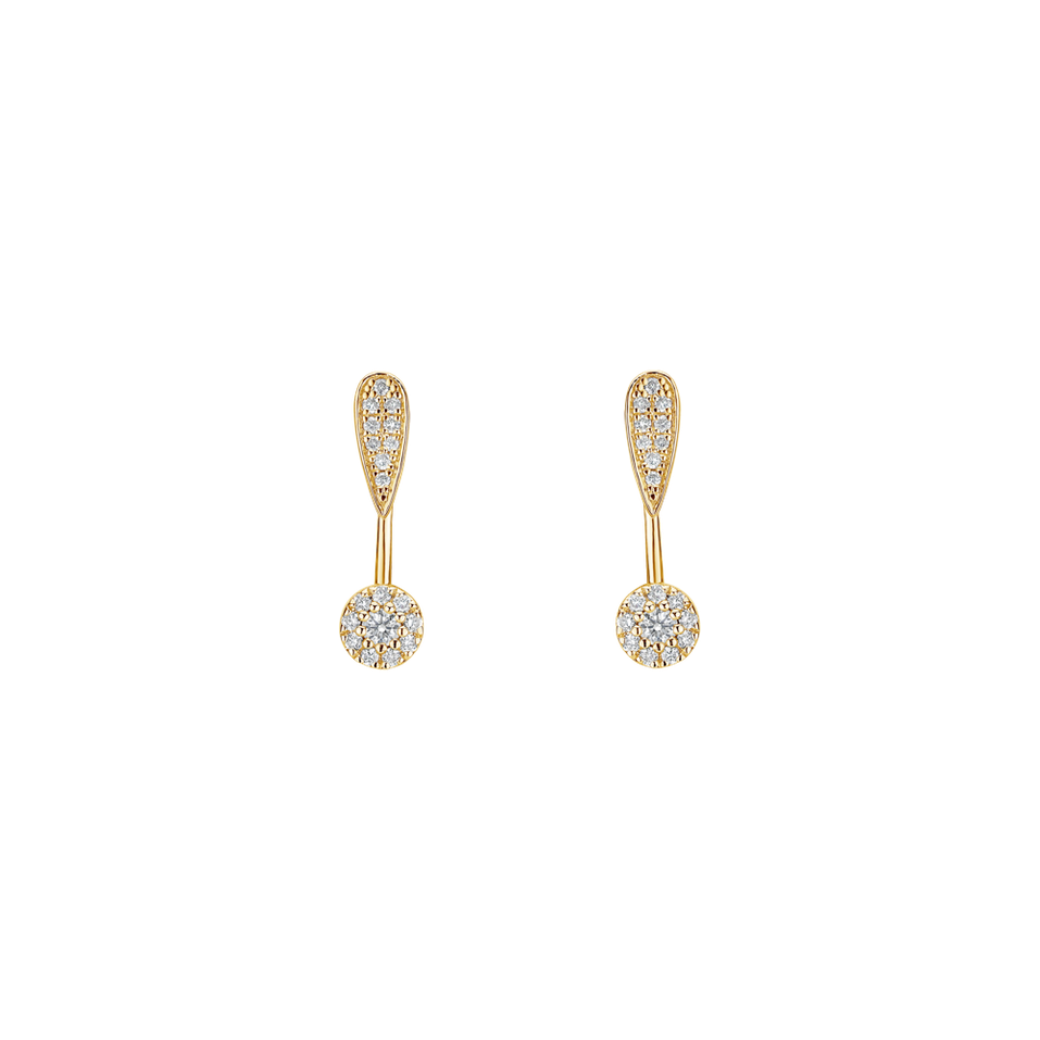 Náušnice s diamanty Unique Blessing