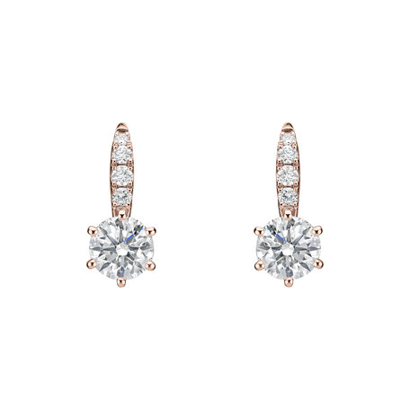 Náušnice s diamanty Essential Glow