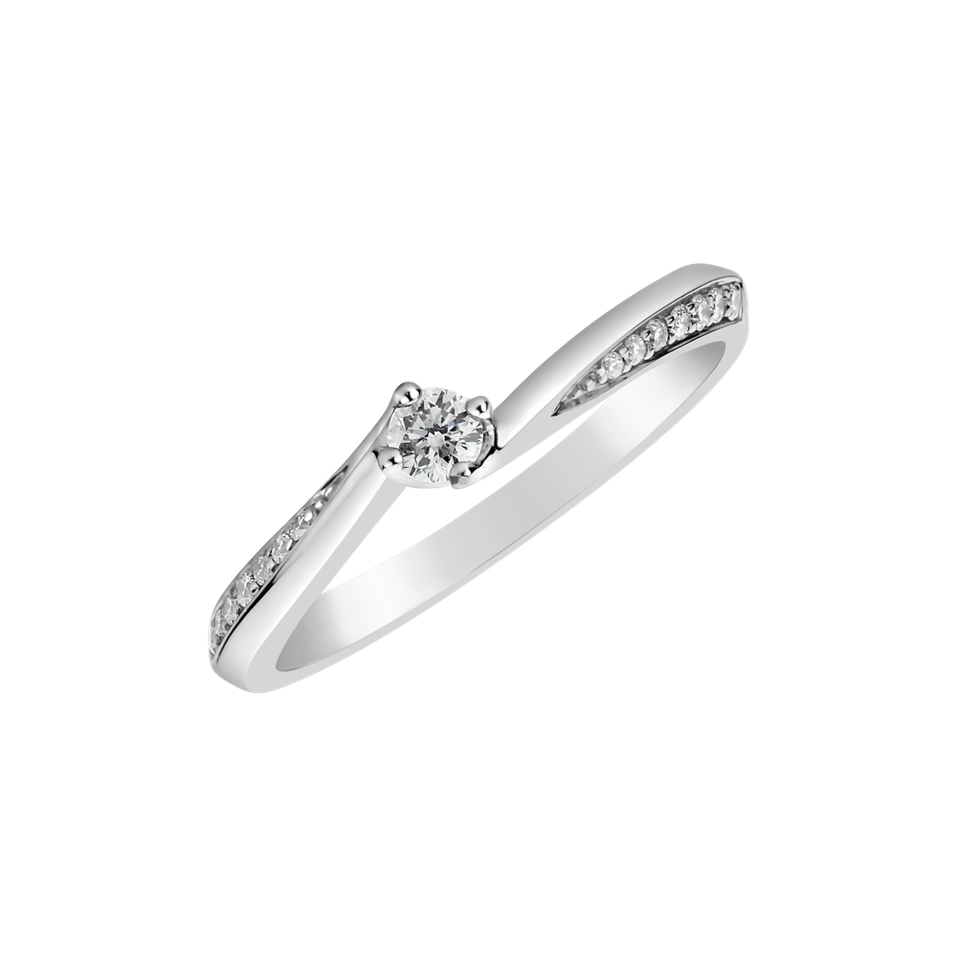 Prsten s diamanty Shiny Poetry