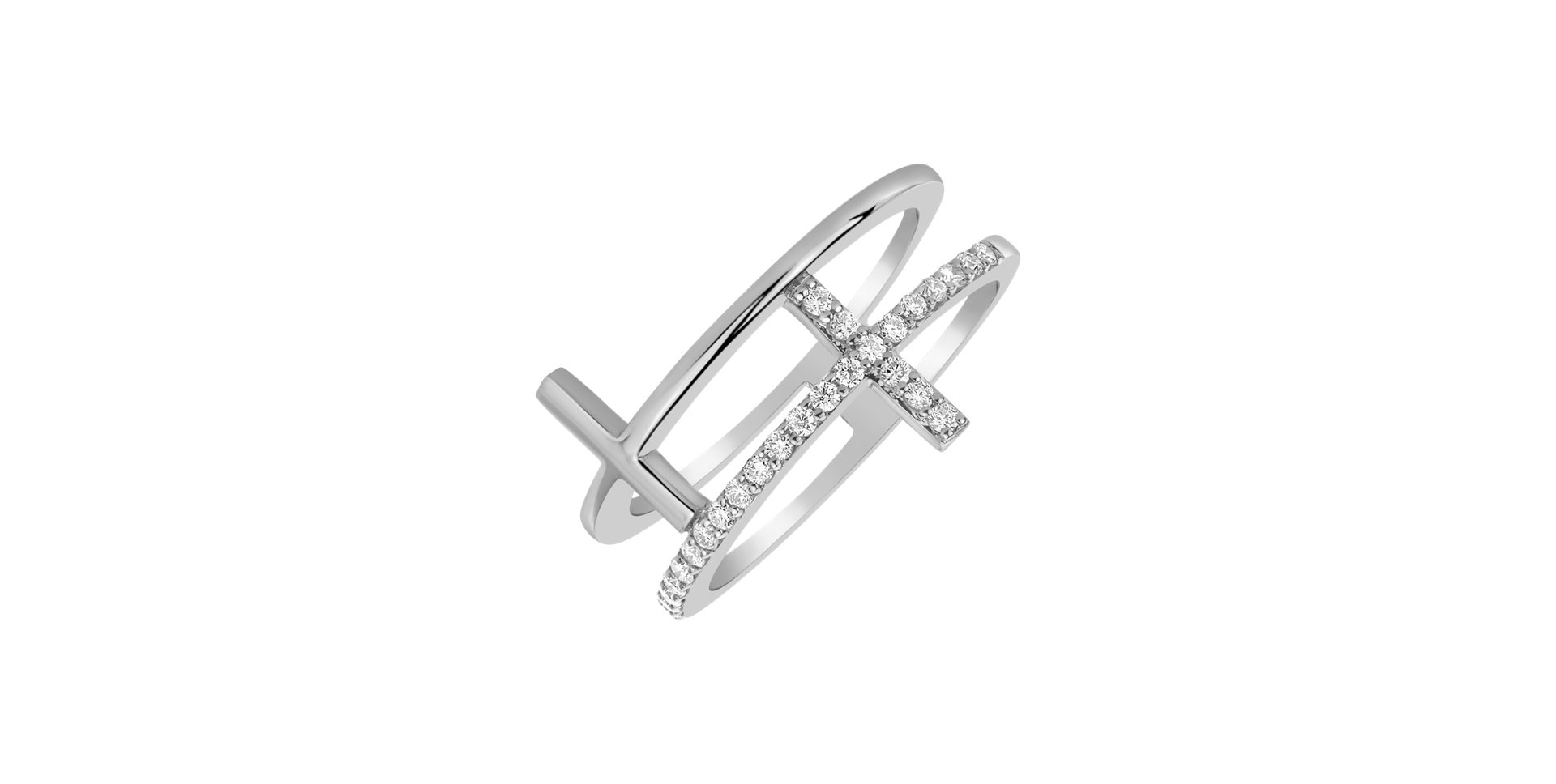 Prsten s diamanty Recent Dimension