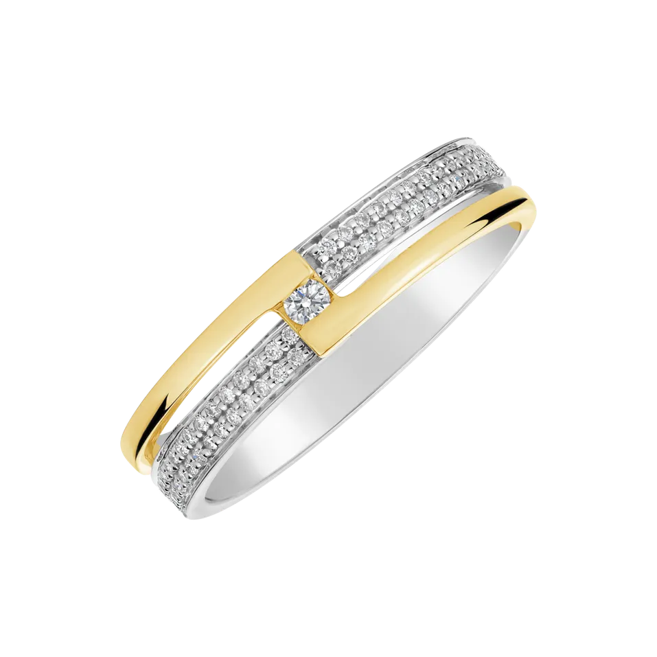 Prsten s diamanty Sparkling Andromeda