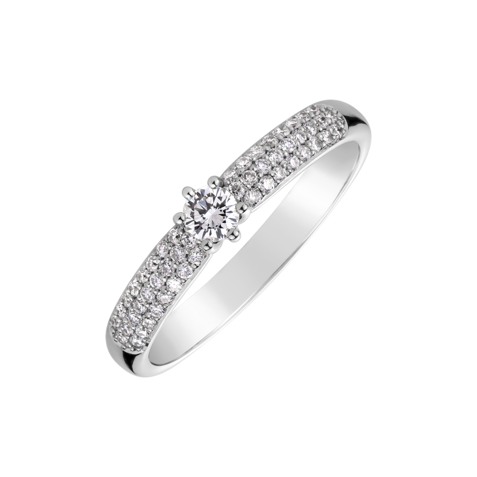 Prsten s diamanty Niedamir