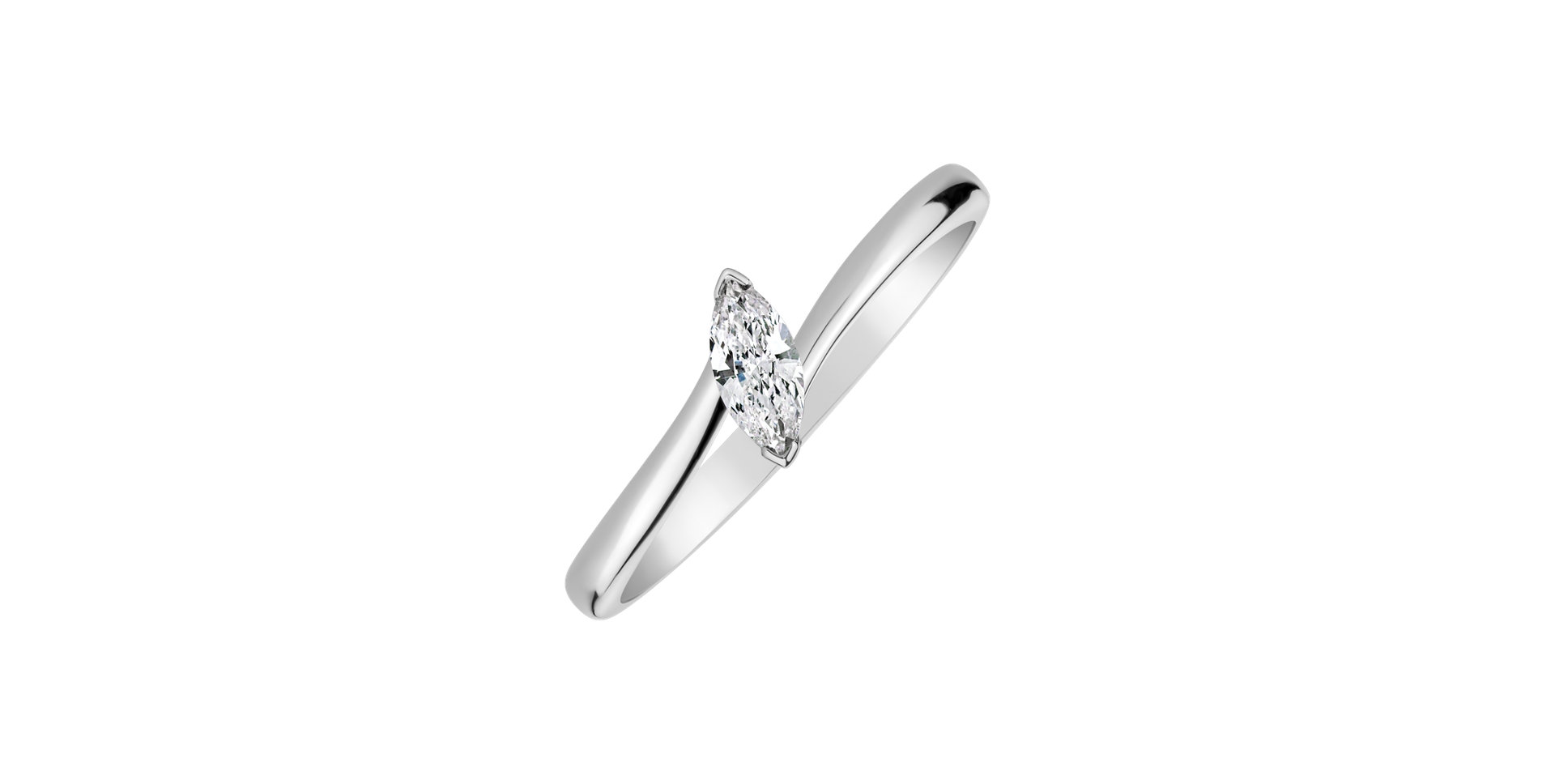 Prsten s diamantem Quimby