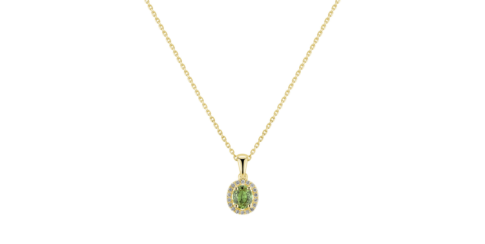 Přívěs se safírem a diamanty Royal Love