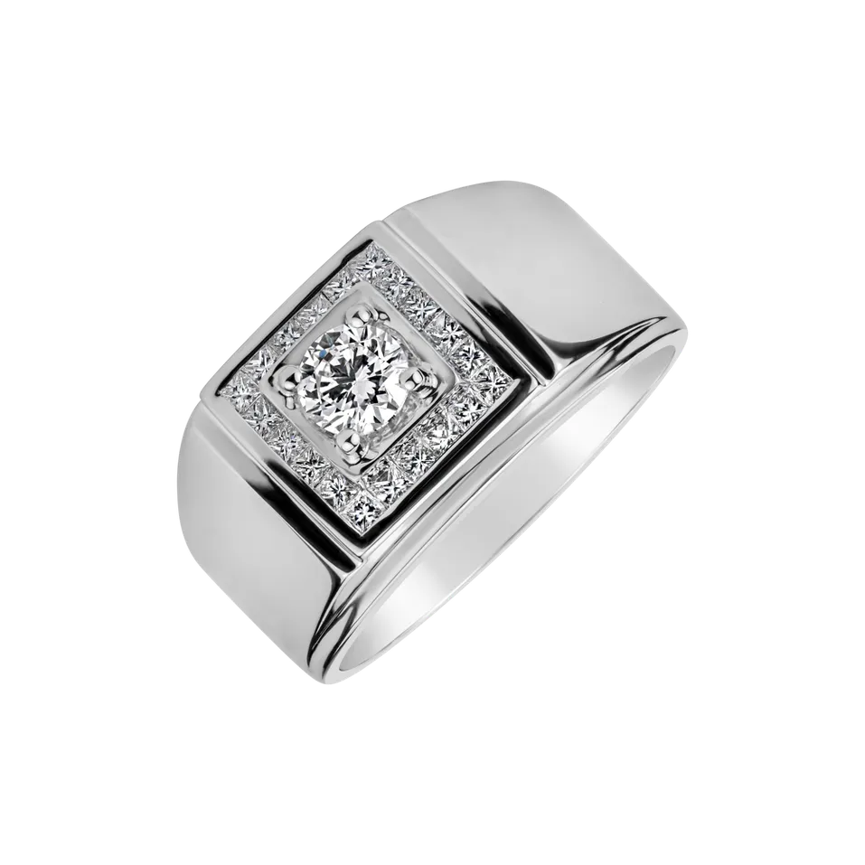 Prsten s diamanty Manly Affair