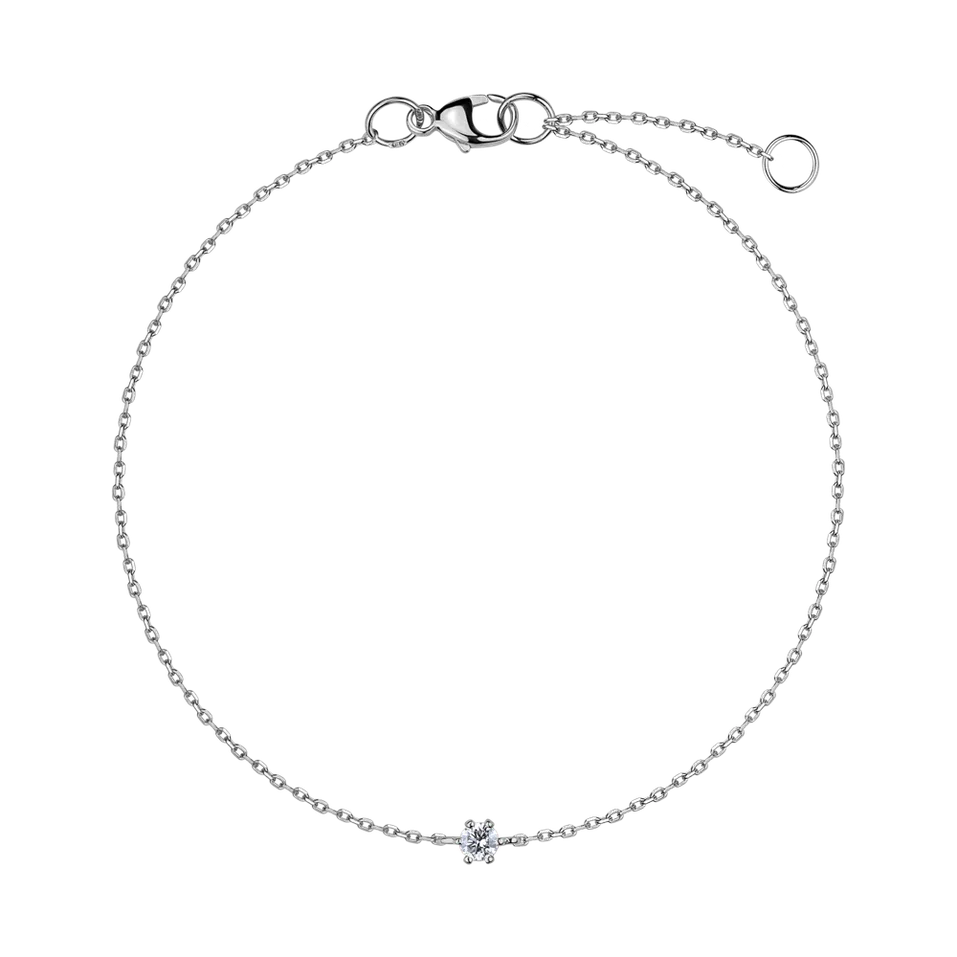 Náramek s diamantem Essential Shine