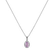 Náhrdelník s kunzitem a diamanty Princess Essence1