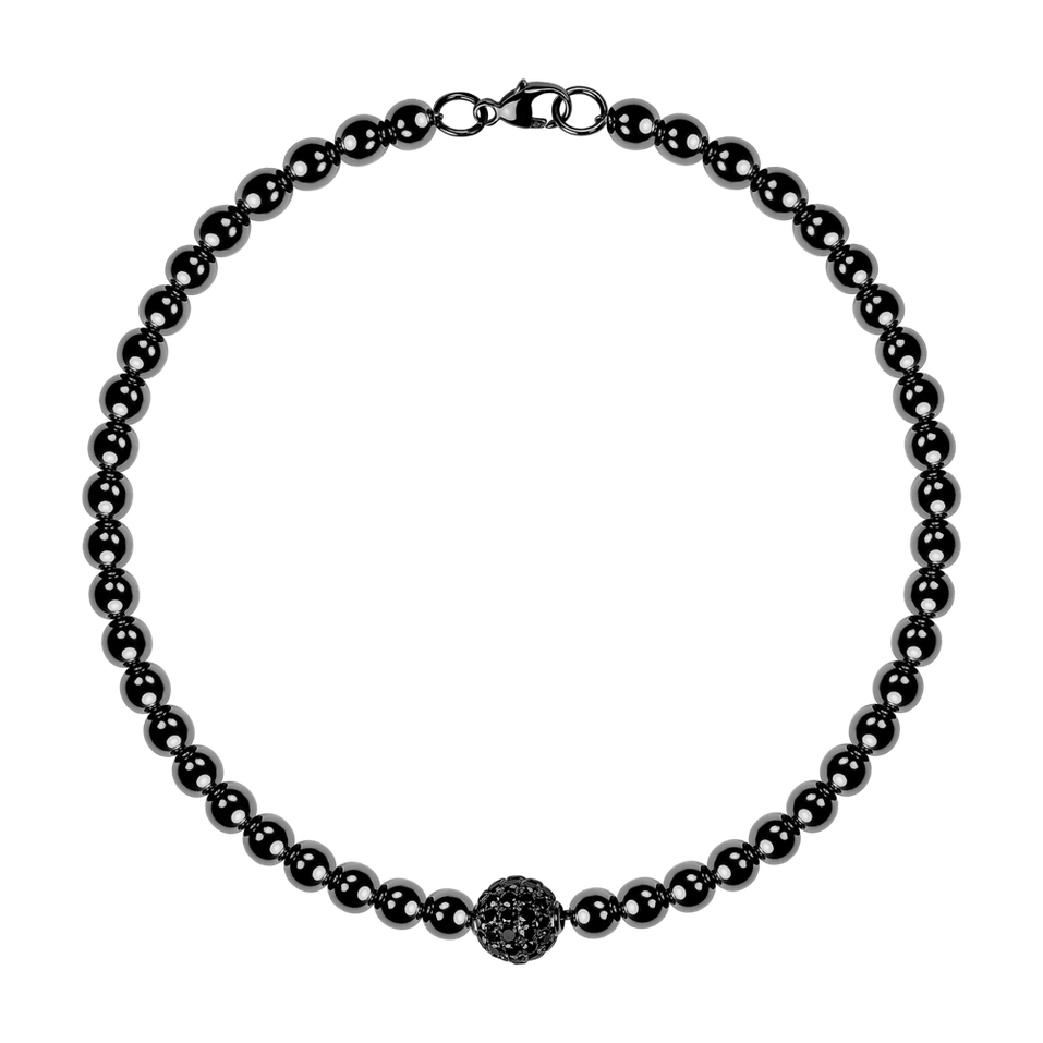 Náramek s černými diamanty Dazzling Allure
