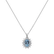 Náhrdelník s akvamarínem a diamanty Princess Sparkle2