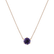 Náhrdelník s ametystem Essential Drop2
