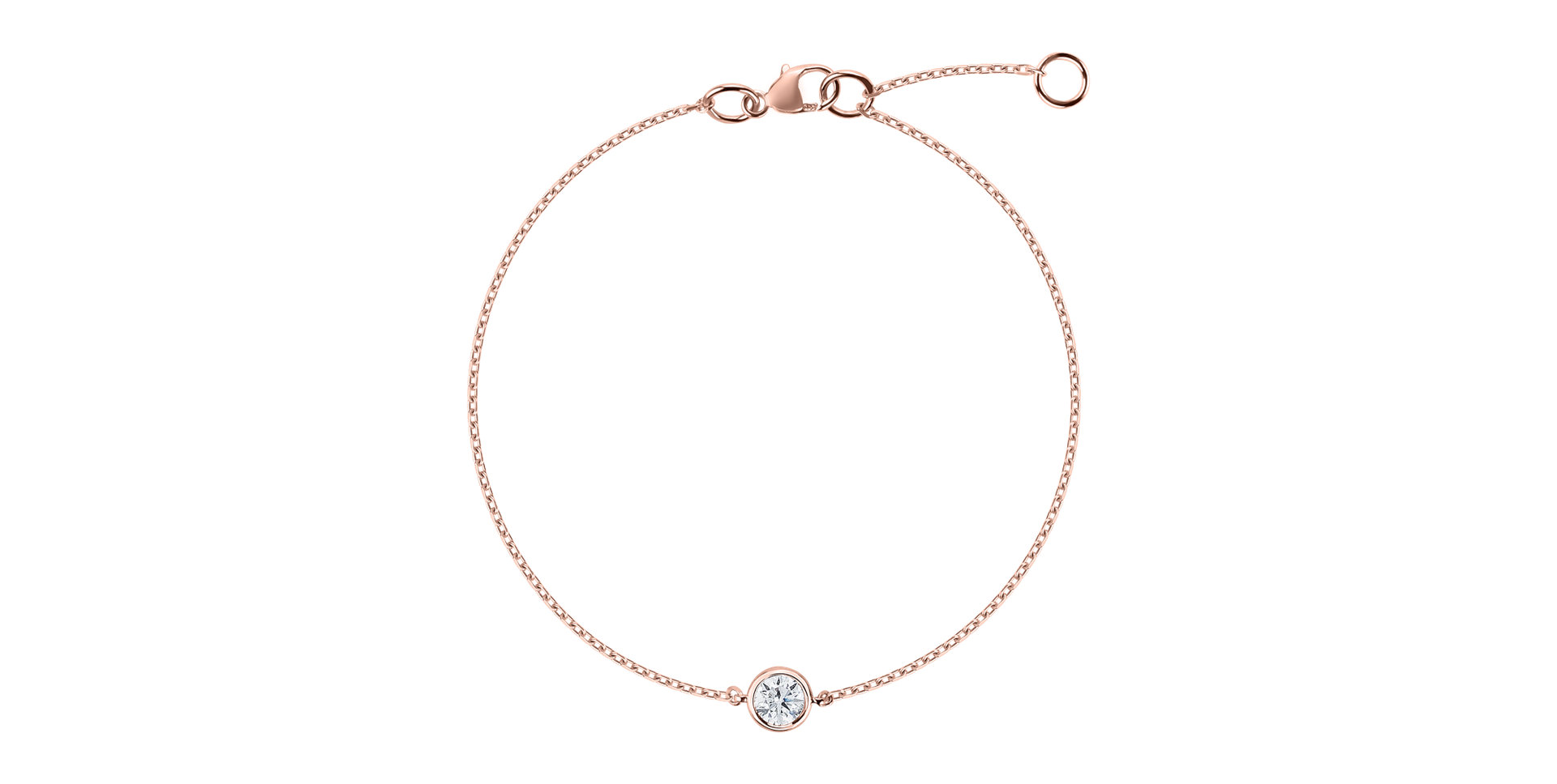 Náramek s diamantem Crazier Love