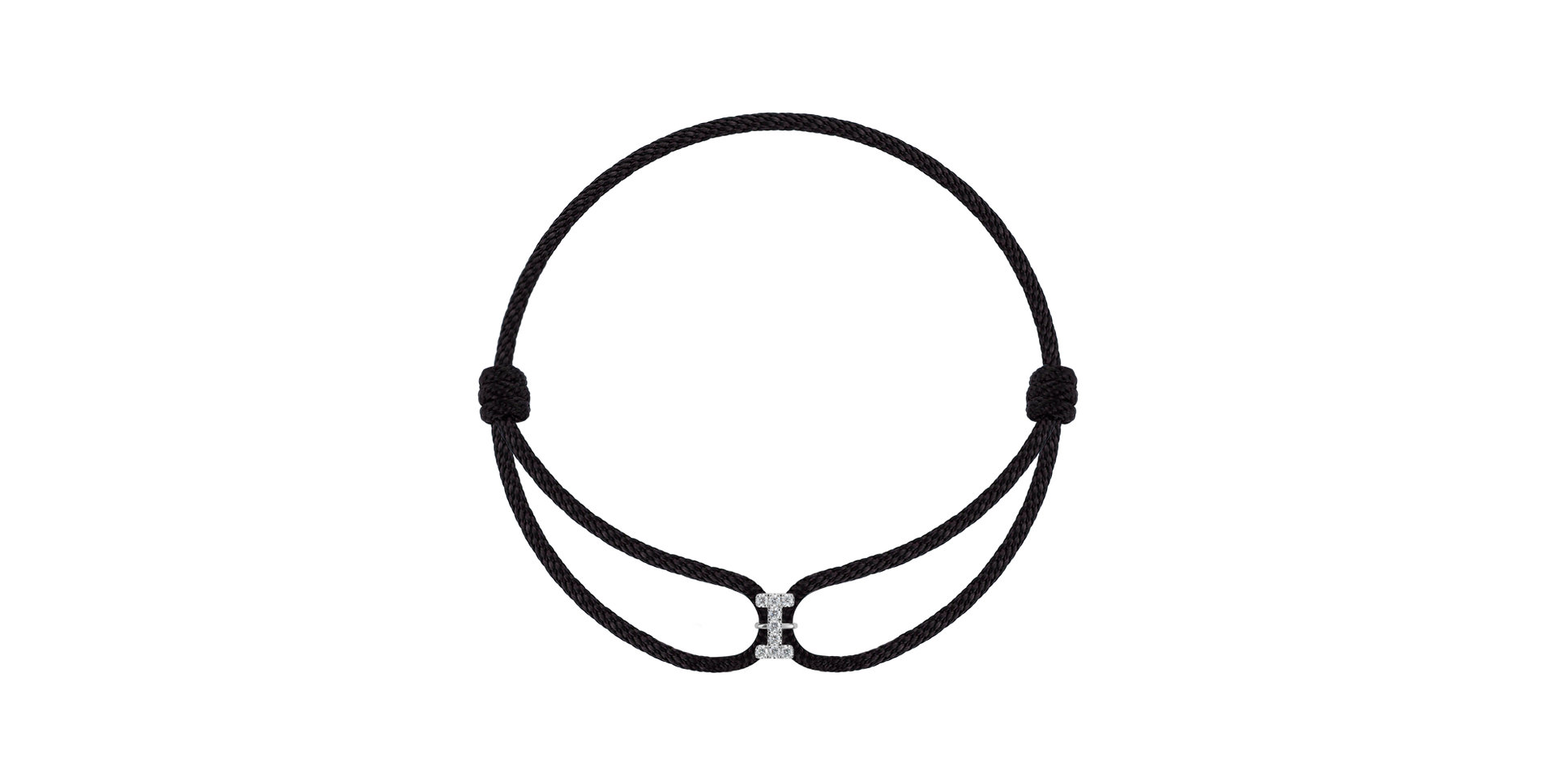 Náramek s diamanty Miracle Alphabet