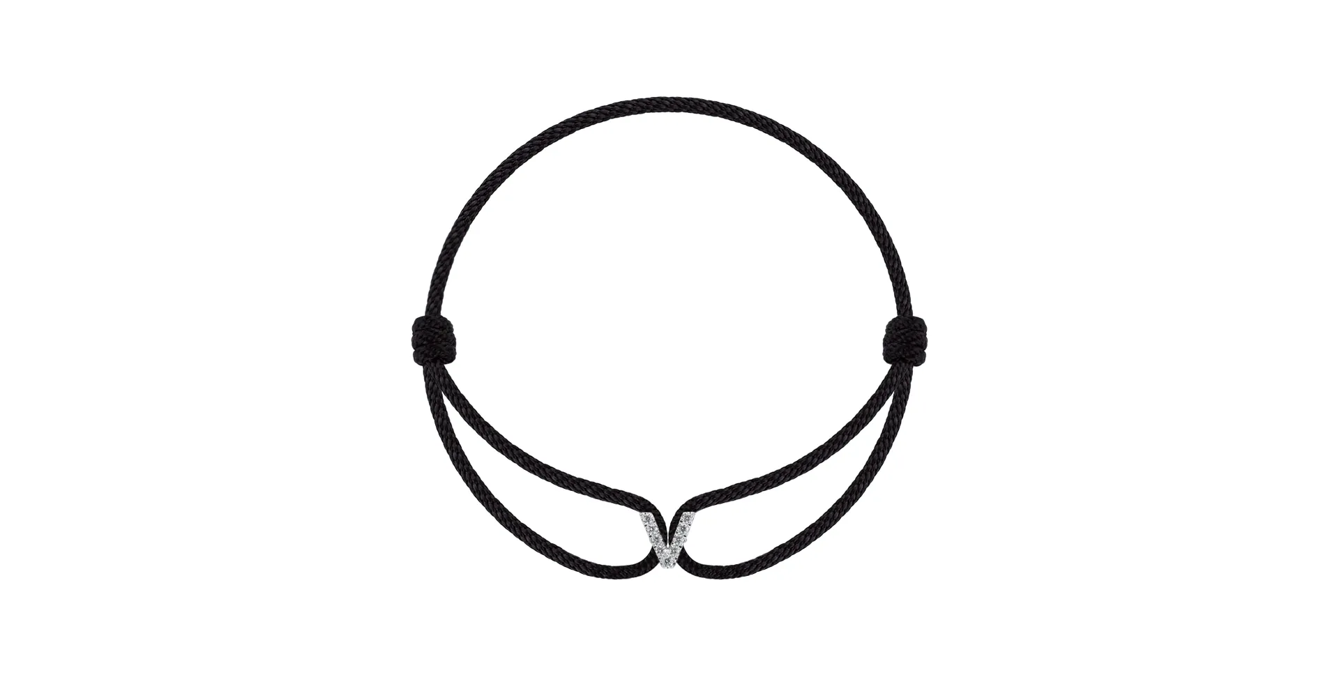 Náramek s diamanty Miracle Alphabet