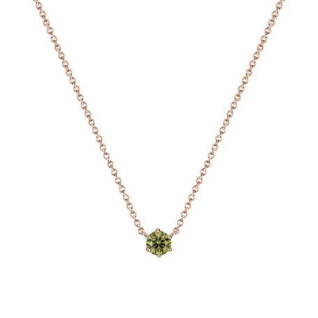 Náhrdelník se zeleným diamantem Essential Drop