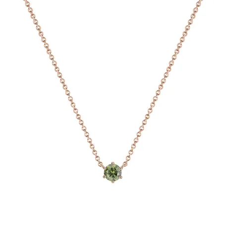 Náhrdelník se zeleným diamantem Essential Drop