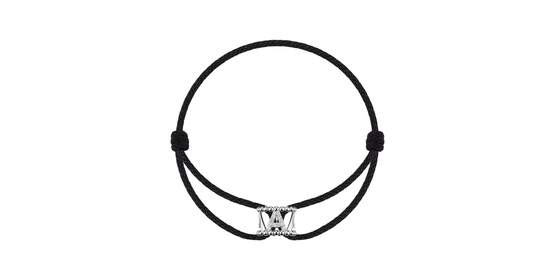 Náramek s diamanty Magnificent Letter