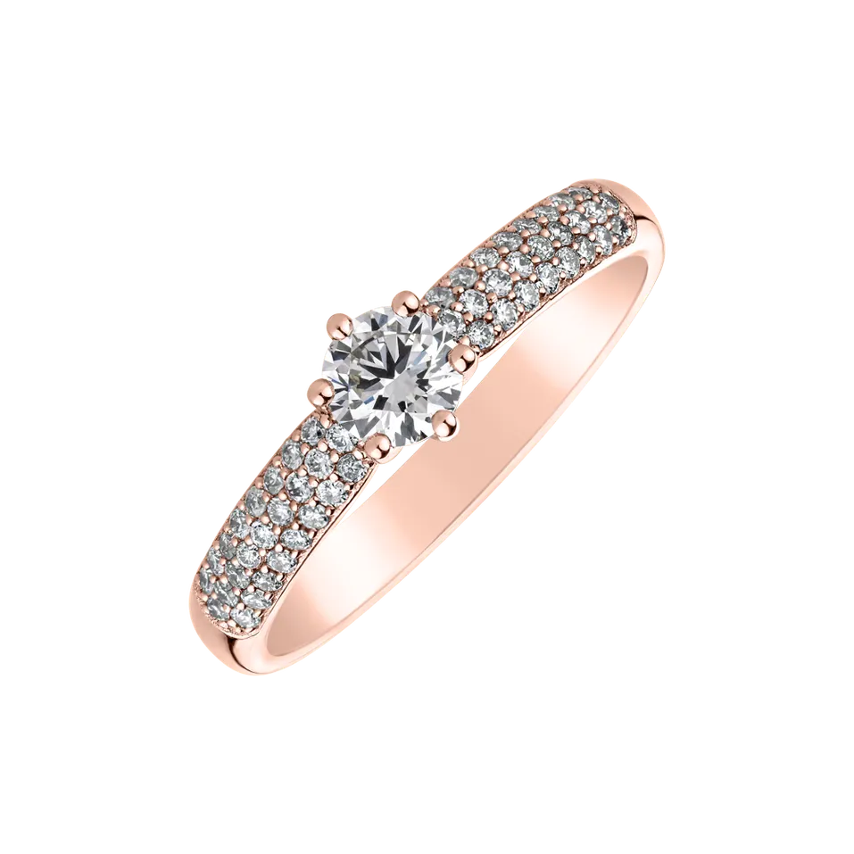 Prsten s diamanty Niedamir