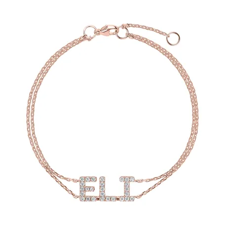 Náramek s diamanty Eli Diamonds