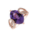 Prsten s ametystem a diamanty Violet Beauty2