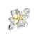 Prsten se žlutými diamanty Iron Flower2
