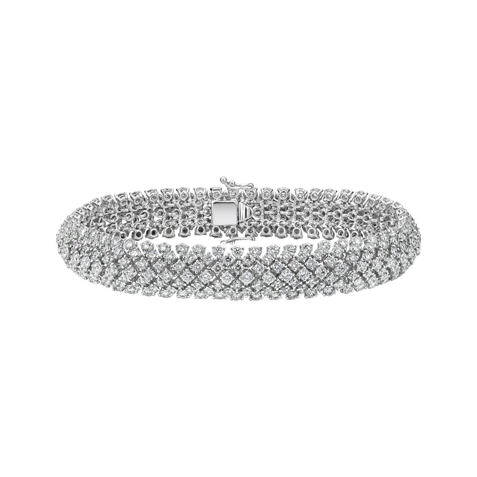 Náramek s diamanty Witching Ribbon