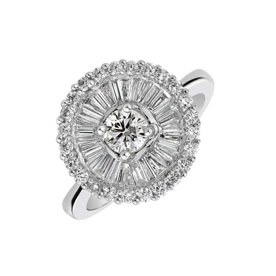 Prsten s diamanty Hugues
