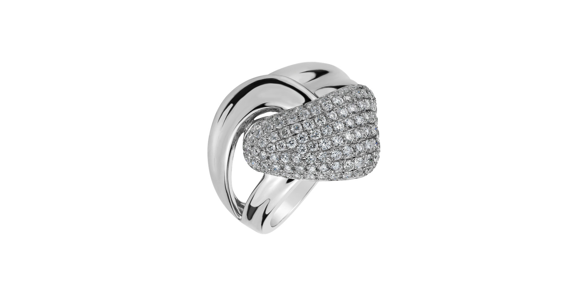 Prsten s diamanty Eclipse of Diamonds