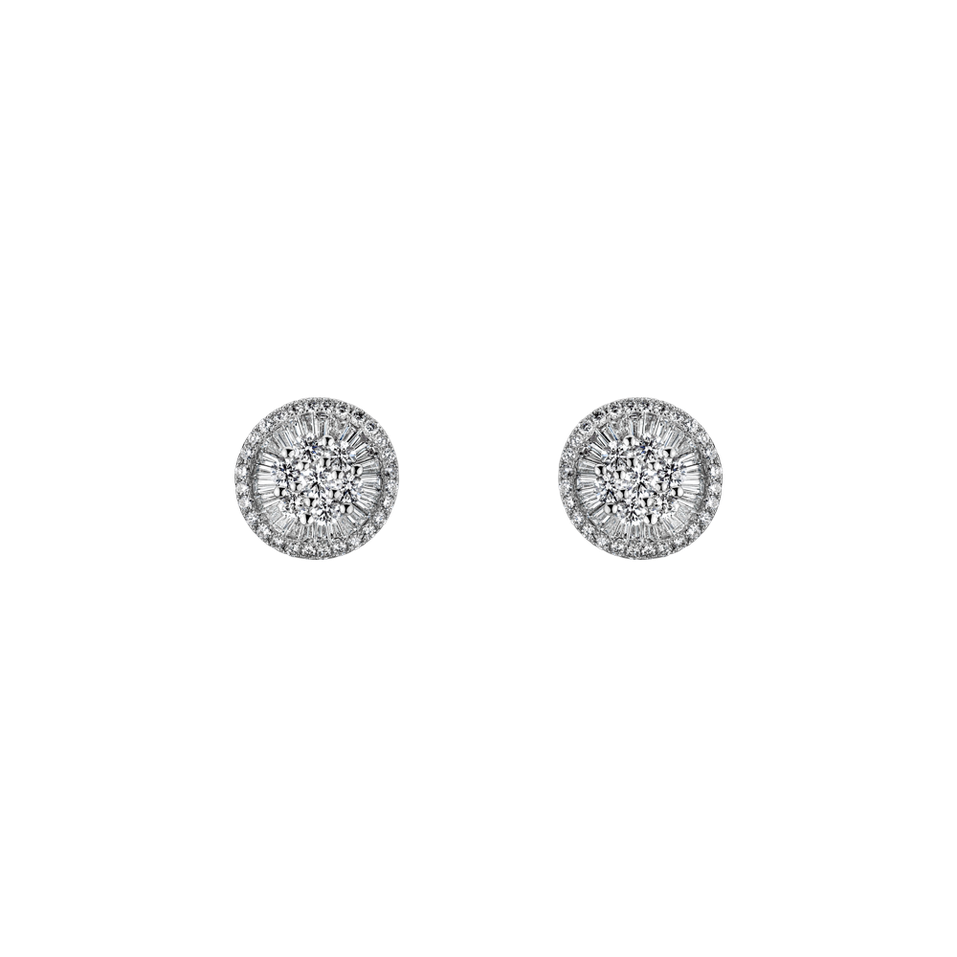 Náušnice s diamanty Aetheria