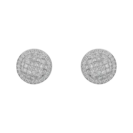 Náušnice s diamanty Whittle