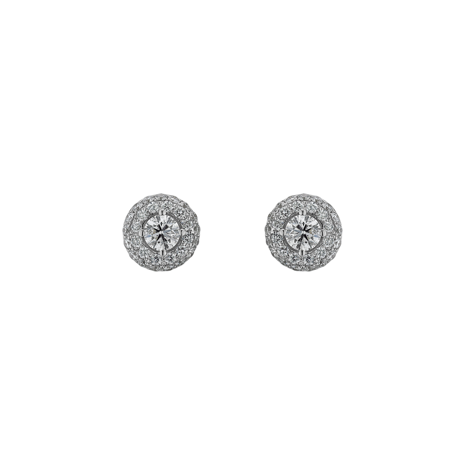 Náušnice s diamanty Dynastie of Diamond