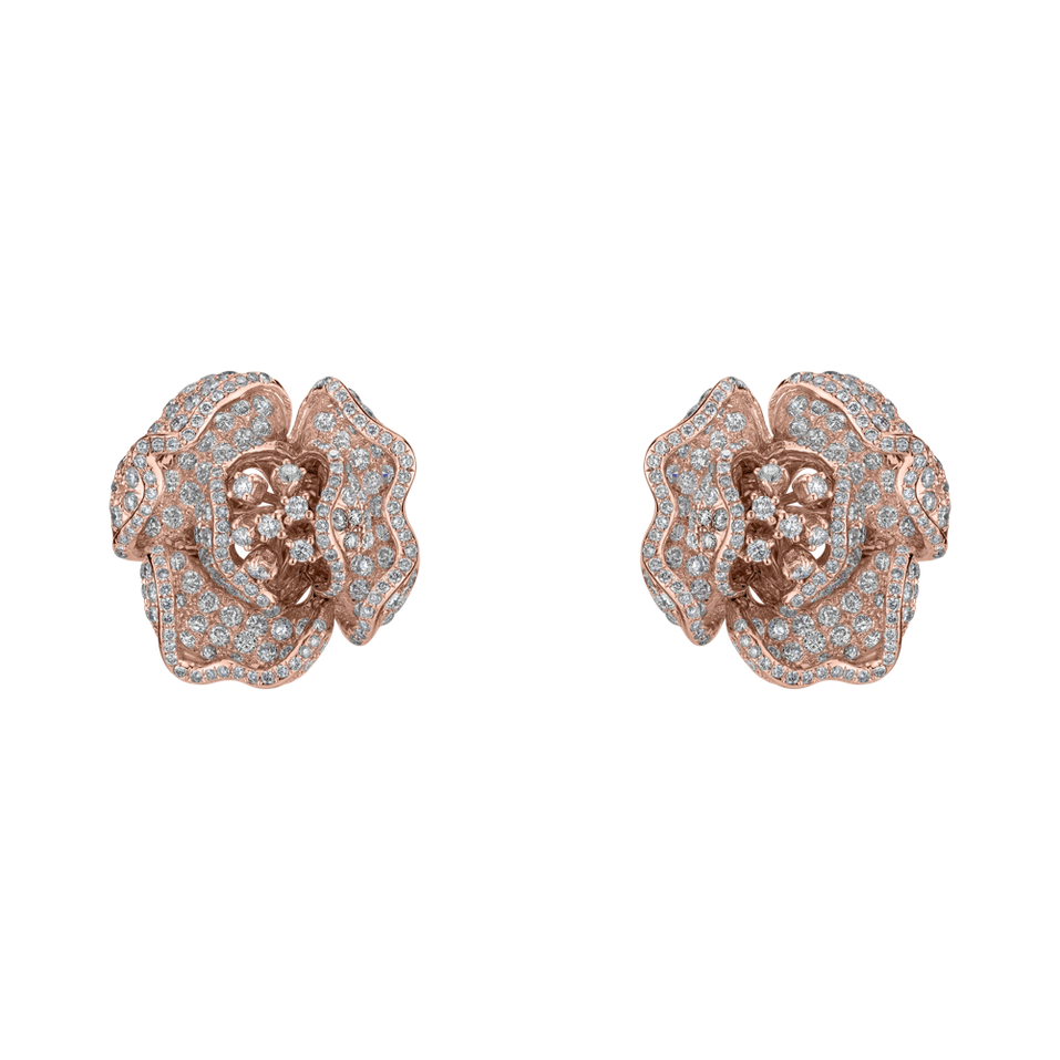 Náušnice s diamanty Vitality