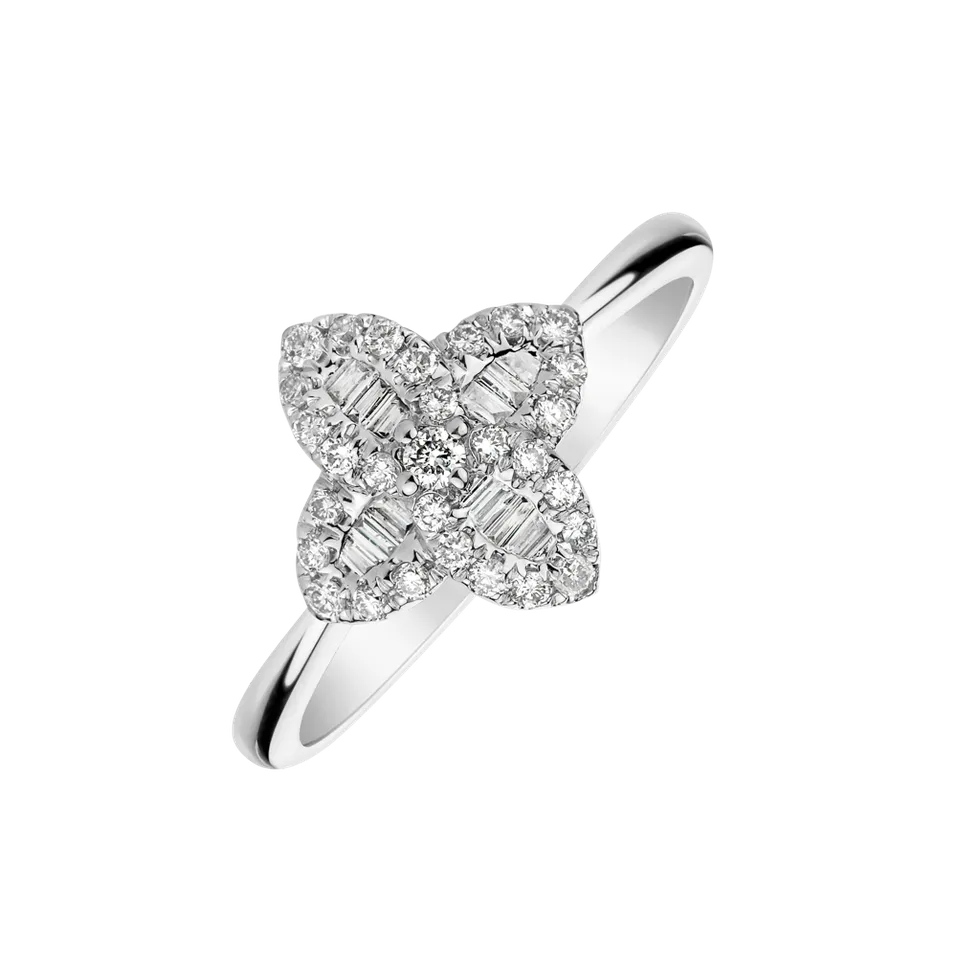Prsten s diamanty Rosaleta