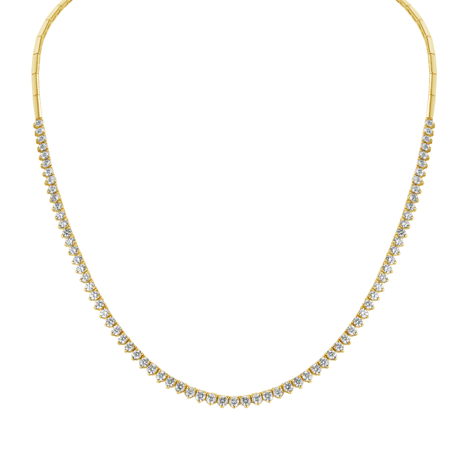 Náhrdelník s diamanty Tinted Beauty