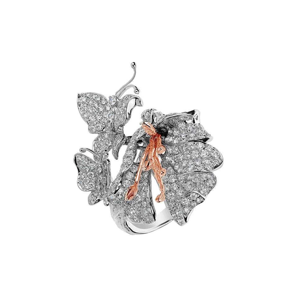 Prsten s diamanty Emmanuela