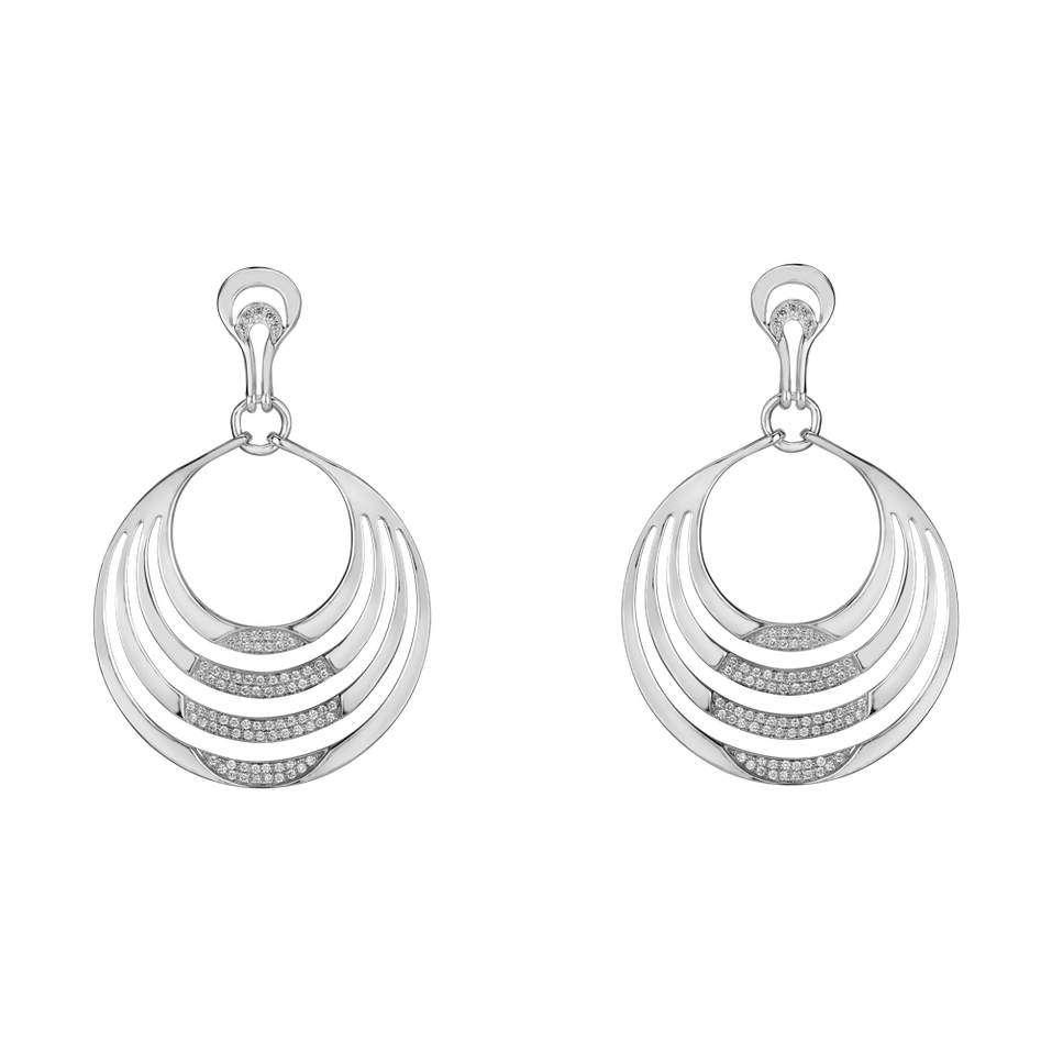 Náušnice s diamanty Exclusive Moment