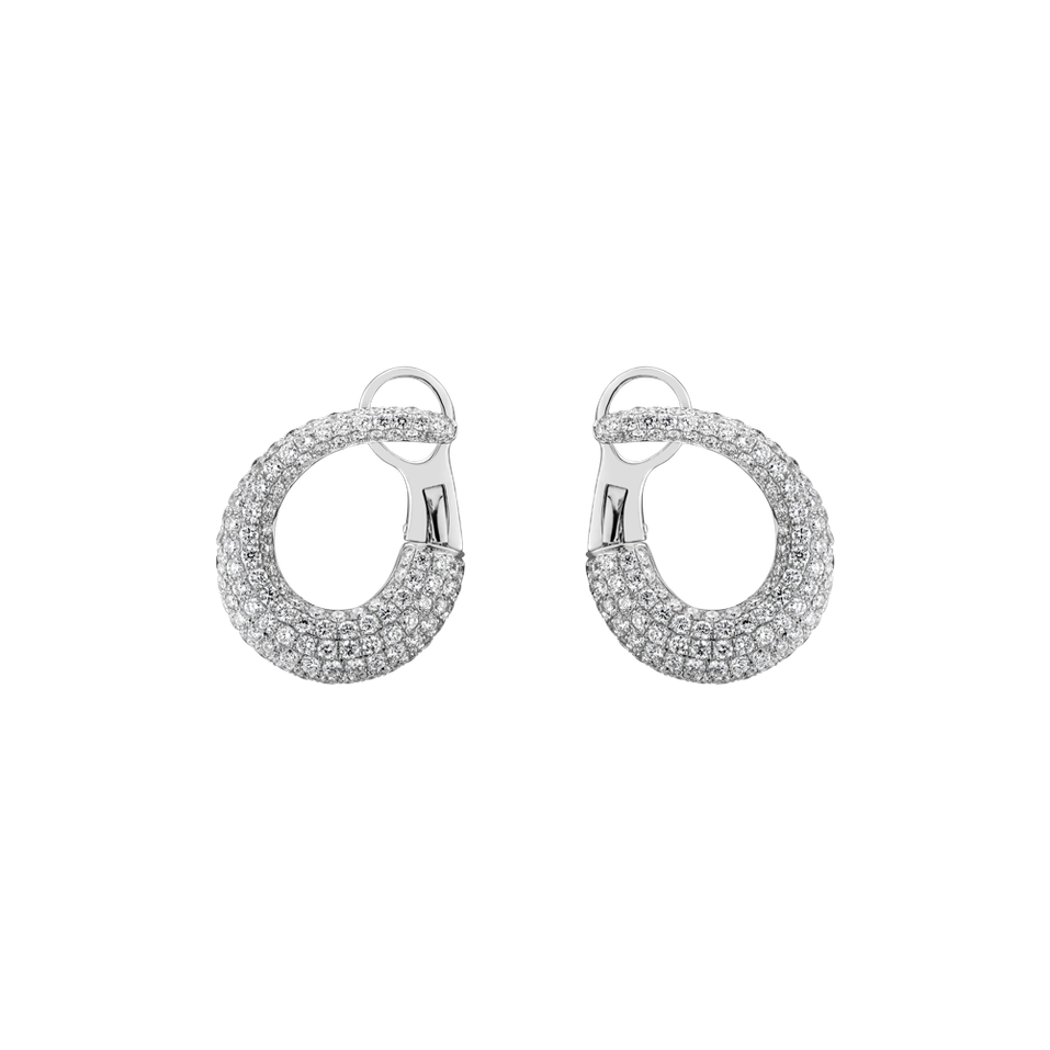 Náušnice s diamanty Melodic Dream