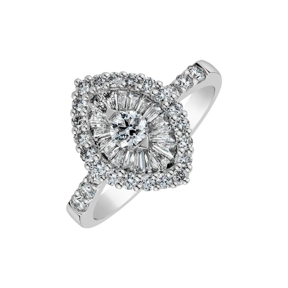 Prsten s diamanty Dorthe