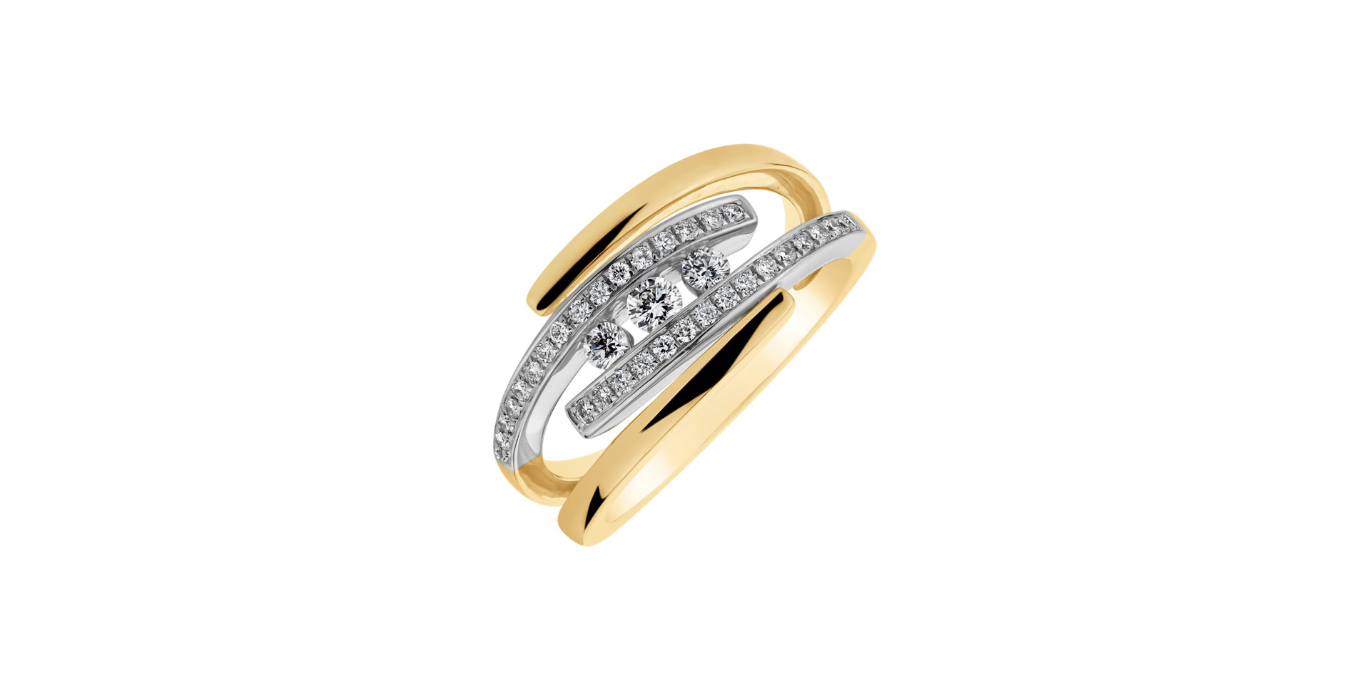 Prsten s diamanty Capture Attention