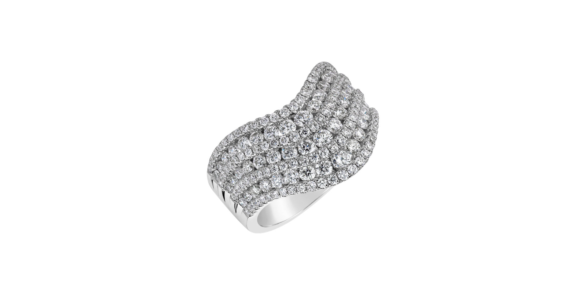 Prsten s diamanty Aintza