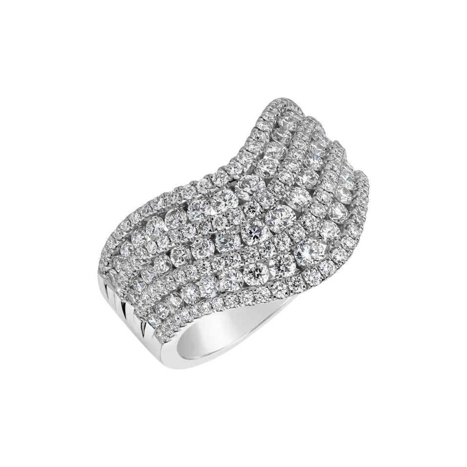 Prsten s diamanty Aintza