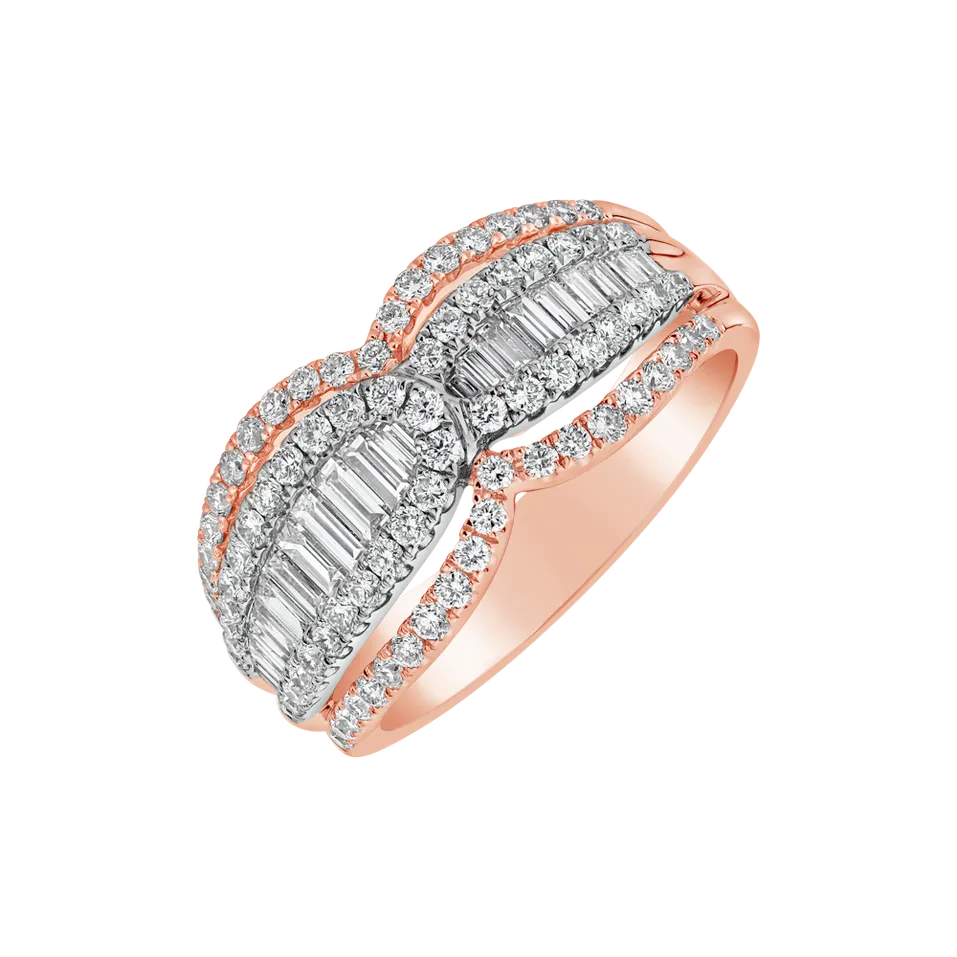 Prsten s diamanty Catherine