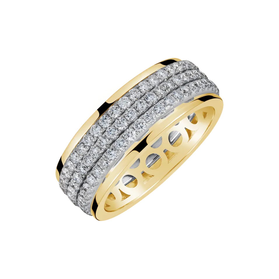 Prsten s diamanty Claires